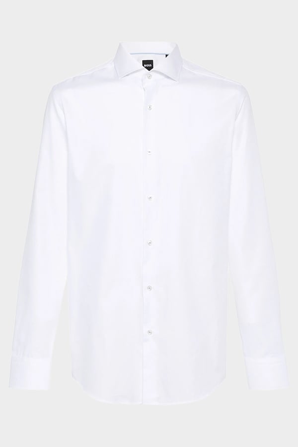 ΑΝΔΡΙΚΟ ΠΟΥΚΑΜΙΣΟ BOSS - 100 ΛΕΥΚΟ